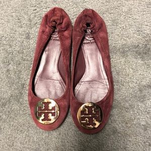CHELSEA SUEDE BALLERINAS